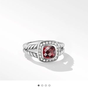David yurman garnet ring